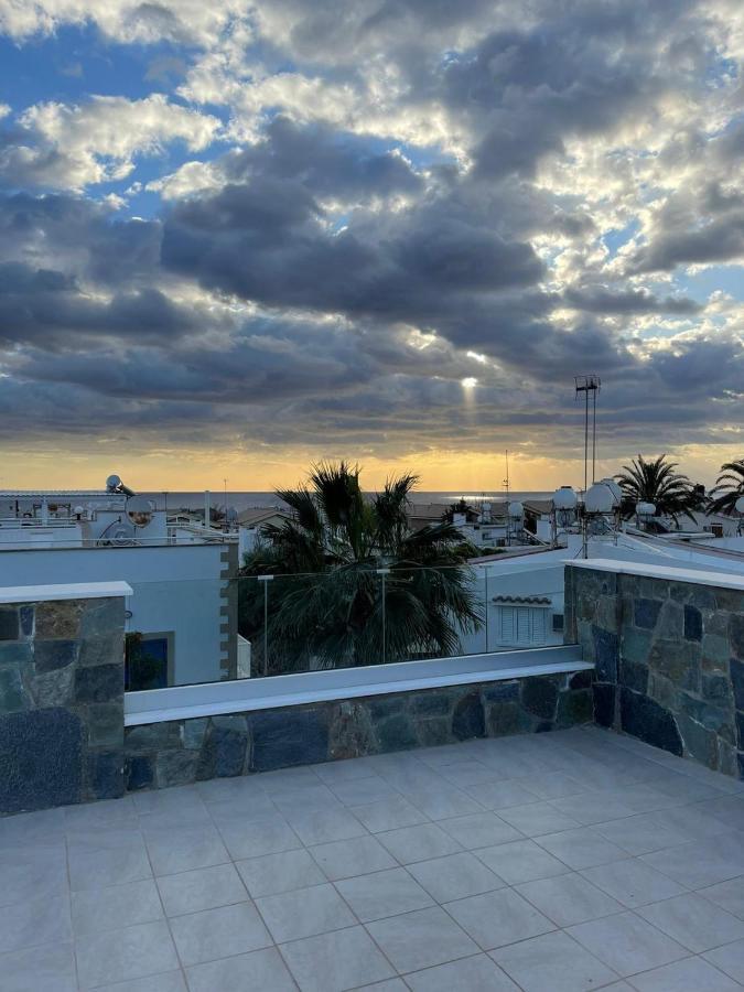 Mosaic Villa By The Sea Протарас Экстерьер фото